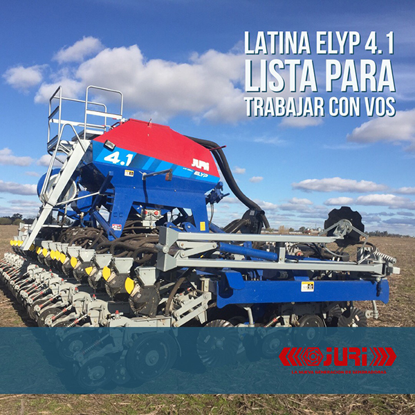 Nueva sembradora Latina ELYP 4.1